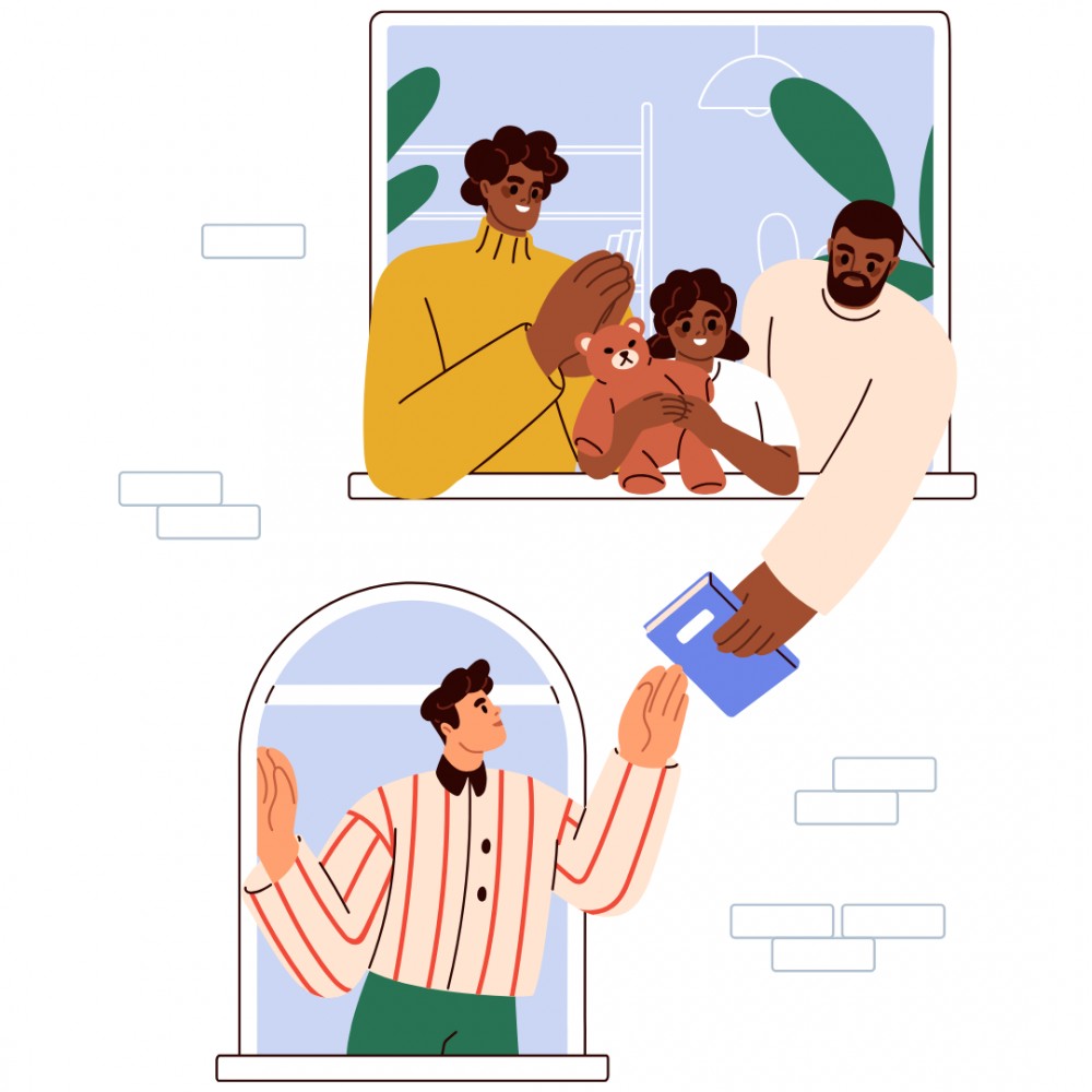 Step one: connect with your neighbours