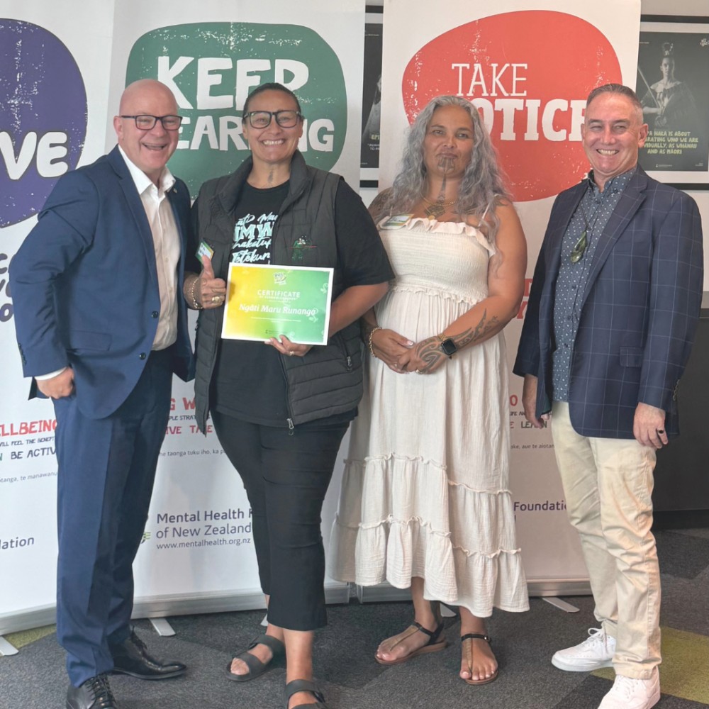 Mauri Tū, Mauri Ora by Ngati Maru Runanga 