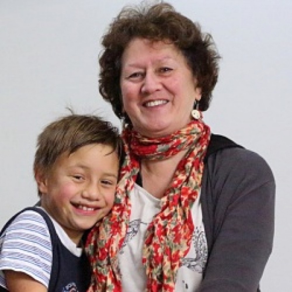 She's a grandmother of six and has raised her nine-year-old mokopuna since she was five months old.