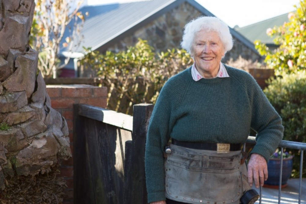 Ruth Brown remembers lying in bed with tonsillitis and waiting for the doctor. When he arrived, he was surprised to find his young patient playing not with a doll (as might be expected of a four-year-old girl in the 1930s) but with a little hammer and a piece of wood.