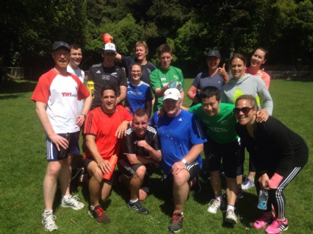 NZ Rugby touch team